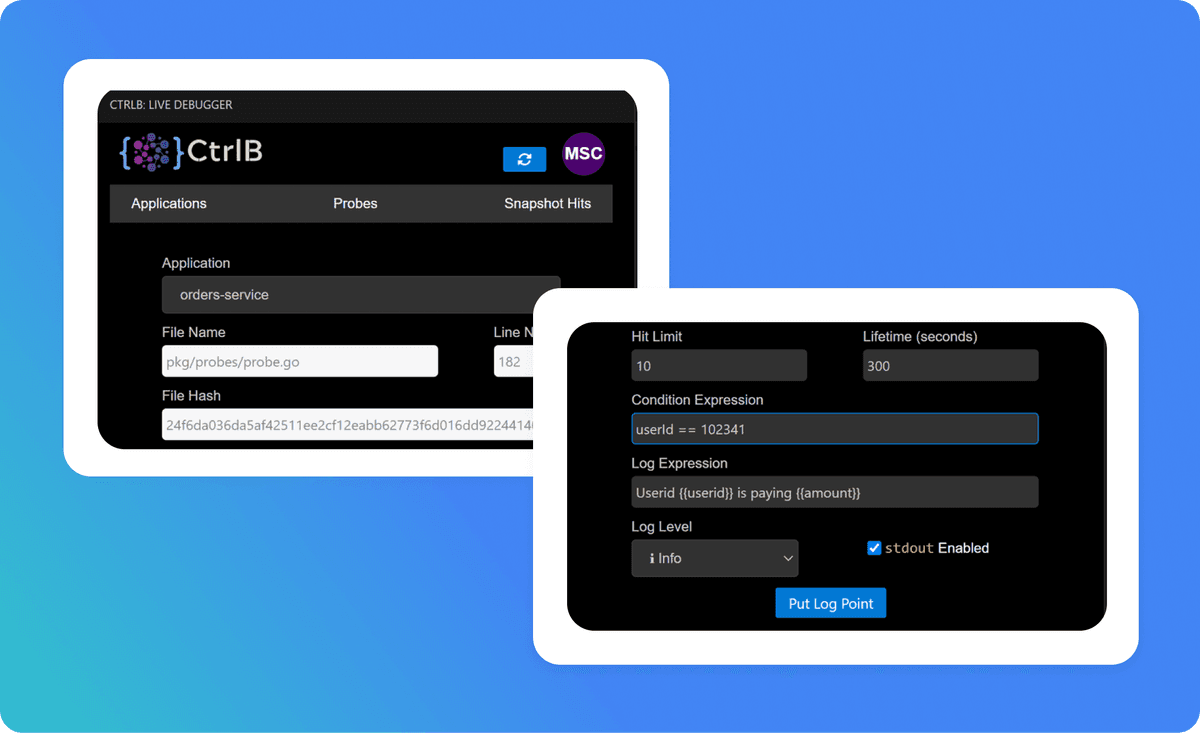 On-demand telemetry feature